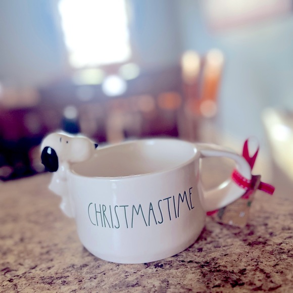 SNOOPY PEANUTS RAE DUNN MUG BOWL - Picture 1 of 3
